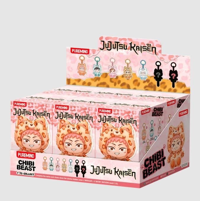 Jujutsu Kaisen Chibi Beast Vinyl Plush Blind Box PDQ/6