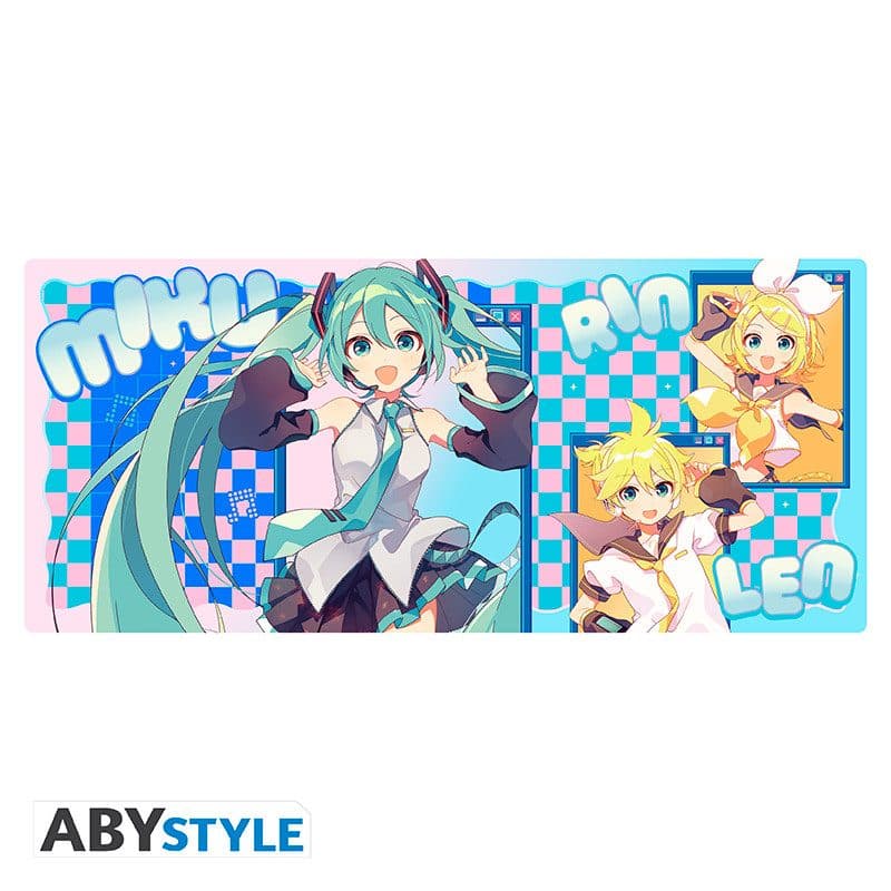Vocaloid Hatsune Miku  - Mousepad XXL 90x40 - Miku & friends
