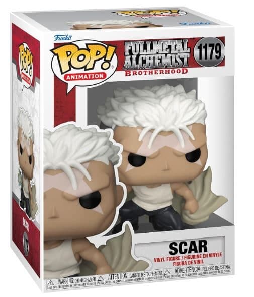 Funko Pop! FMA: Scar Vinyl Figure #1179 (Single)