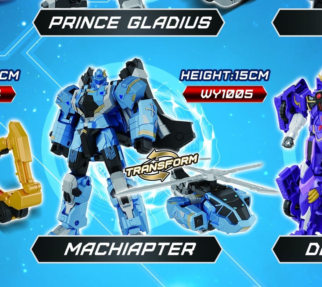 Mechasia Machiapter Transformers Action Figure