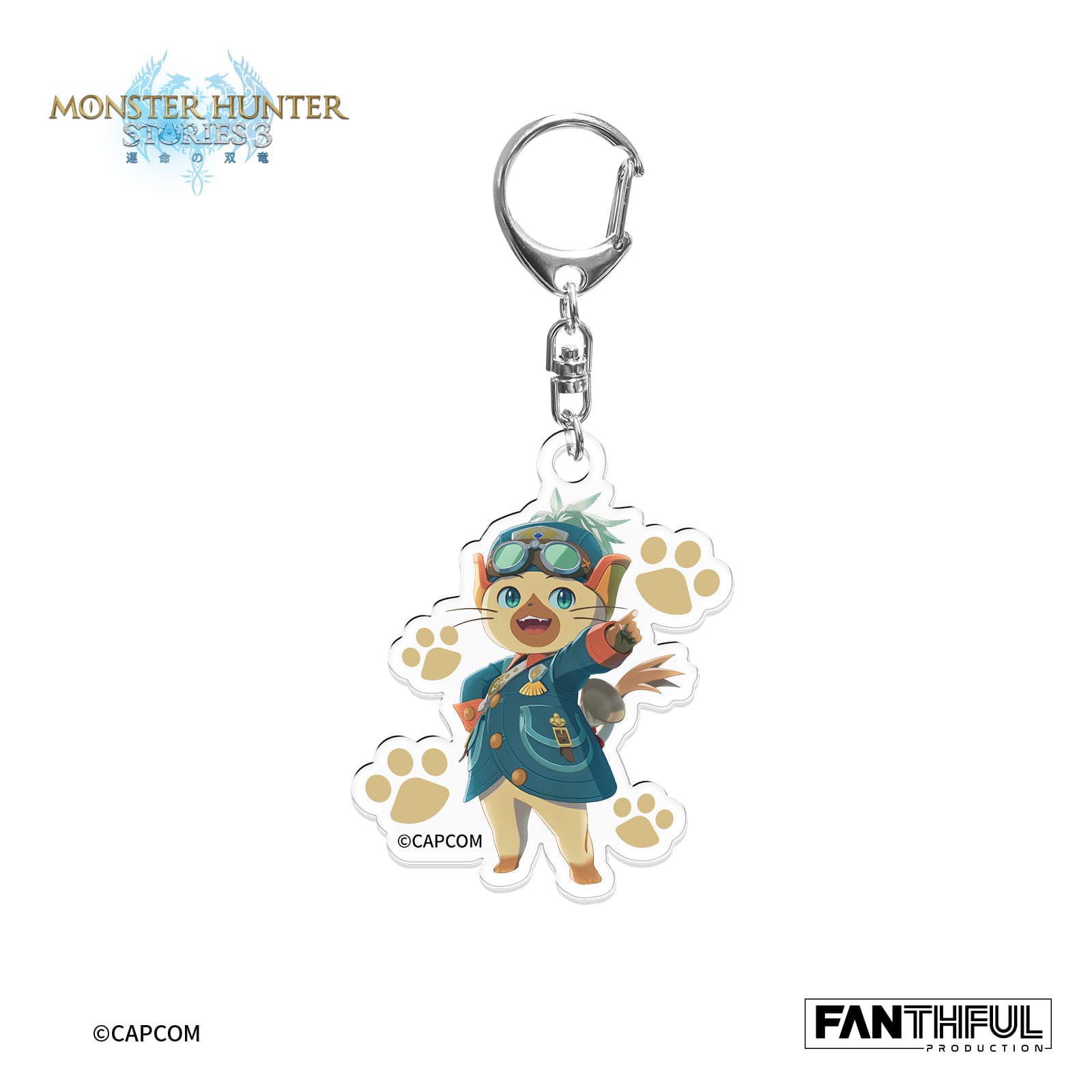Monster Hunter Stories 3 Acrylic Keychain（Rudy)