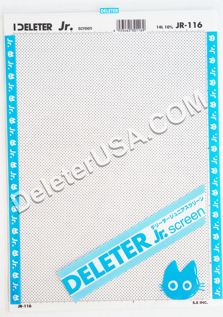 DELETER Jr. Screentone - 182 x 253mm - JR-116 (Black Dots)