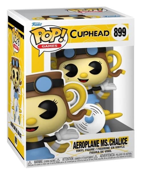 Funko Pop! Games: Cuphead - Aeroplane Ms. Chalice (SINGLE)