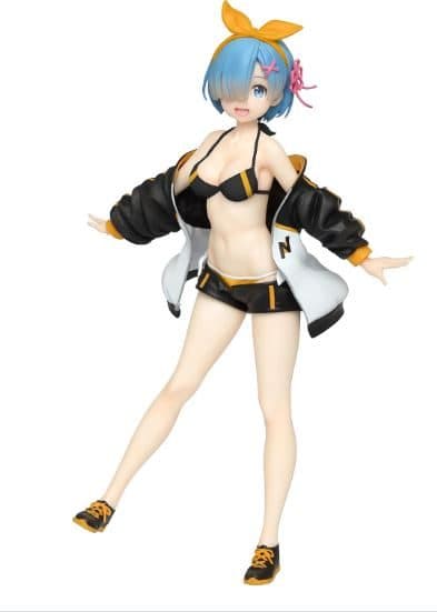 Re:Zero Starting Life in Another World: Rem Jumper Swimsuit Ver Renewal Premium Figure 25cm
