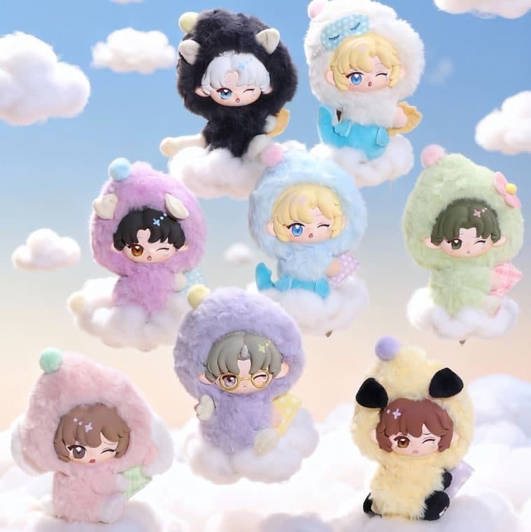 Mermaid's Fall: Sweet Dream Moments Vinyl & Plush Blind Box PDQ/6