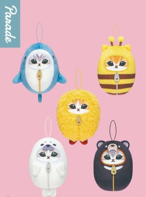 mofusand Sleeping Bag Meow Plush Blind Box (PDQ/6)