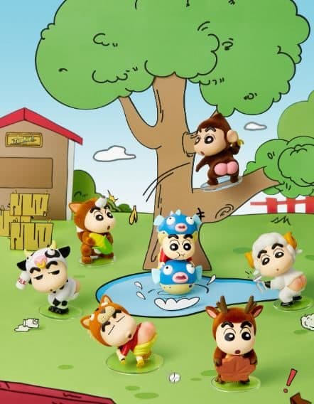 Crayon Shin Chan Tushie Series Blind Box PDQ/6