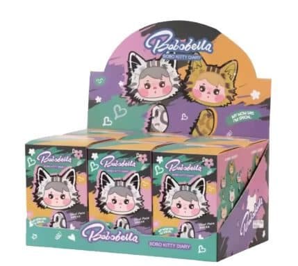 Bobobella Bobo Kitty Diary Series Blind Box PDQ/6