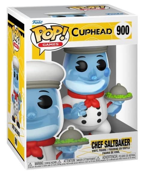 Funko Pop Cuphead Chef Saltbaker #900 (SINGLE)