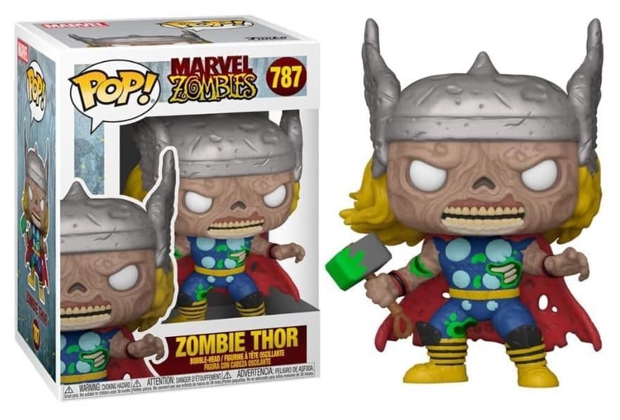 Funko POP! Marvel Zombies Zombie Thor Glow-in-The-Dark 3.75" Figure (787)