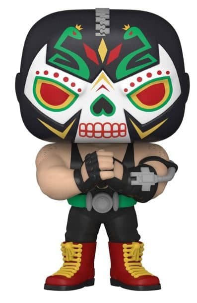 Funko POP! Heroes Dia De Los DC Bane 3.75" Glow-in-The-Dark Vinyl Figure (#412)