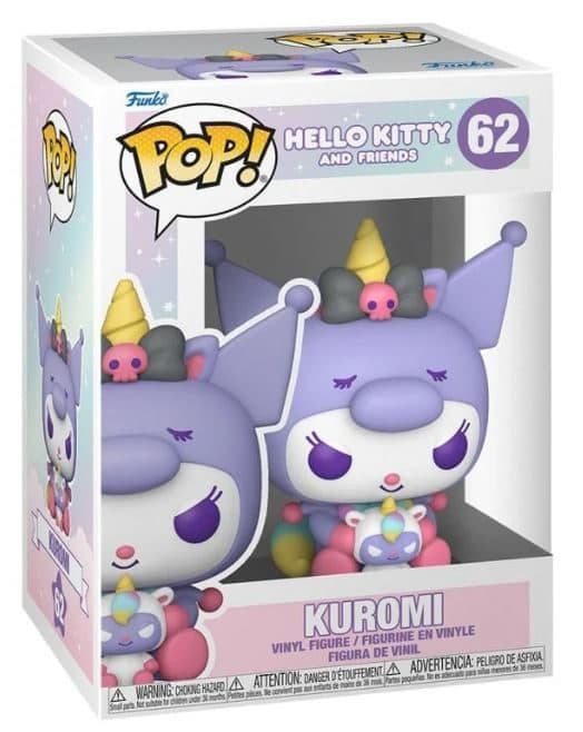 Funko Sanrio Hello Kitty & Friends POP! Animation Kuromi Vinyl Figure #62 (SINGLE)