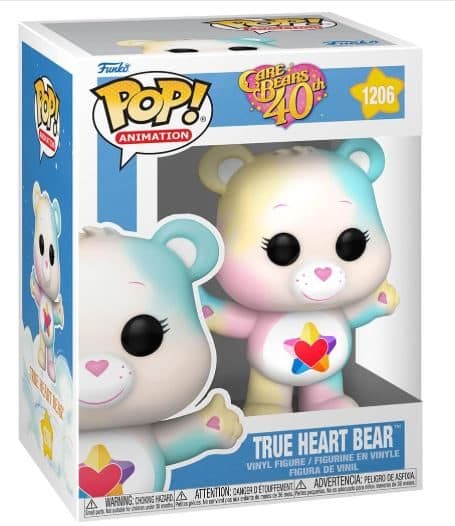 Funko Pop! Care Bears - True Heart Bear #1206 CHASE Figure
